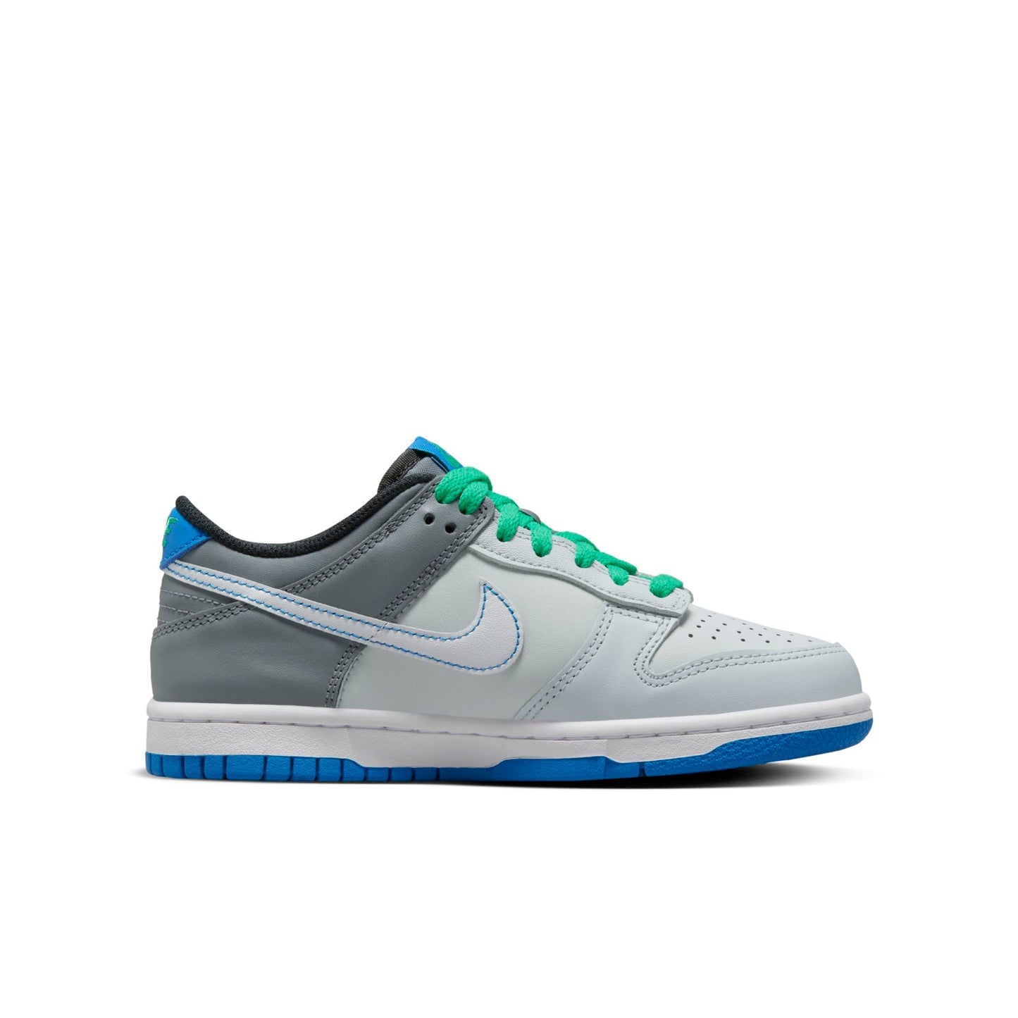 Nike Grade School Dunk Low Gs 'Pure Platinum Photo Blue' Sneakers