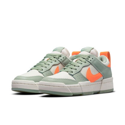 Nike Women's Dunk Low Disrupt 'Sea Glass Hyper Crimson' Sneakers