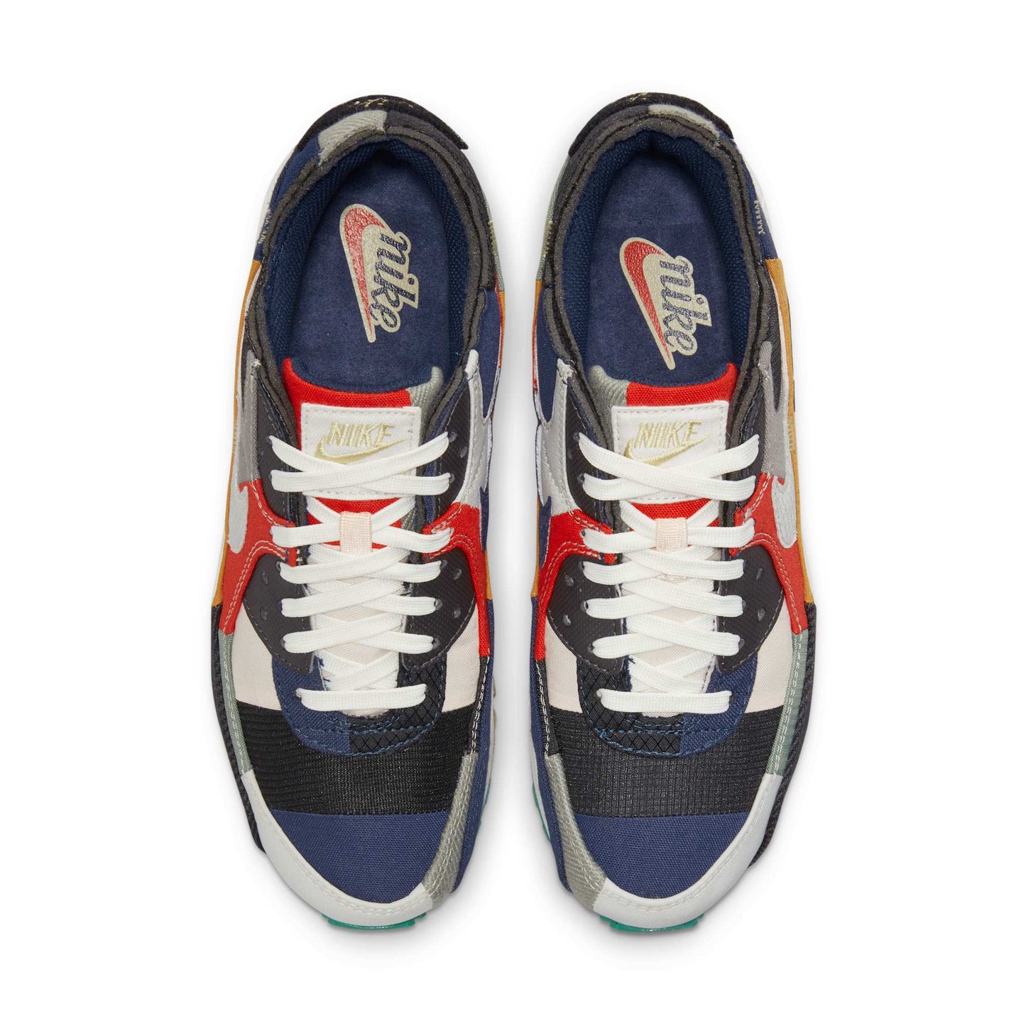 College Navy/Light Bone-Sail-Chile Red-