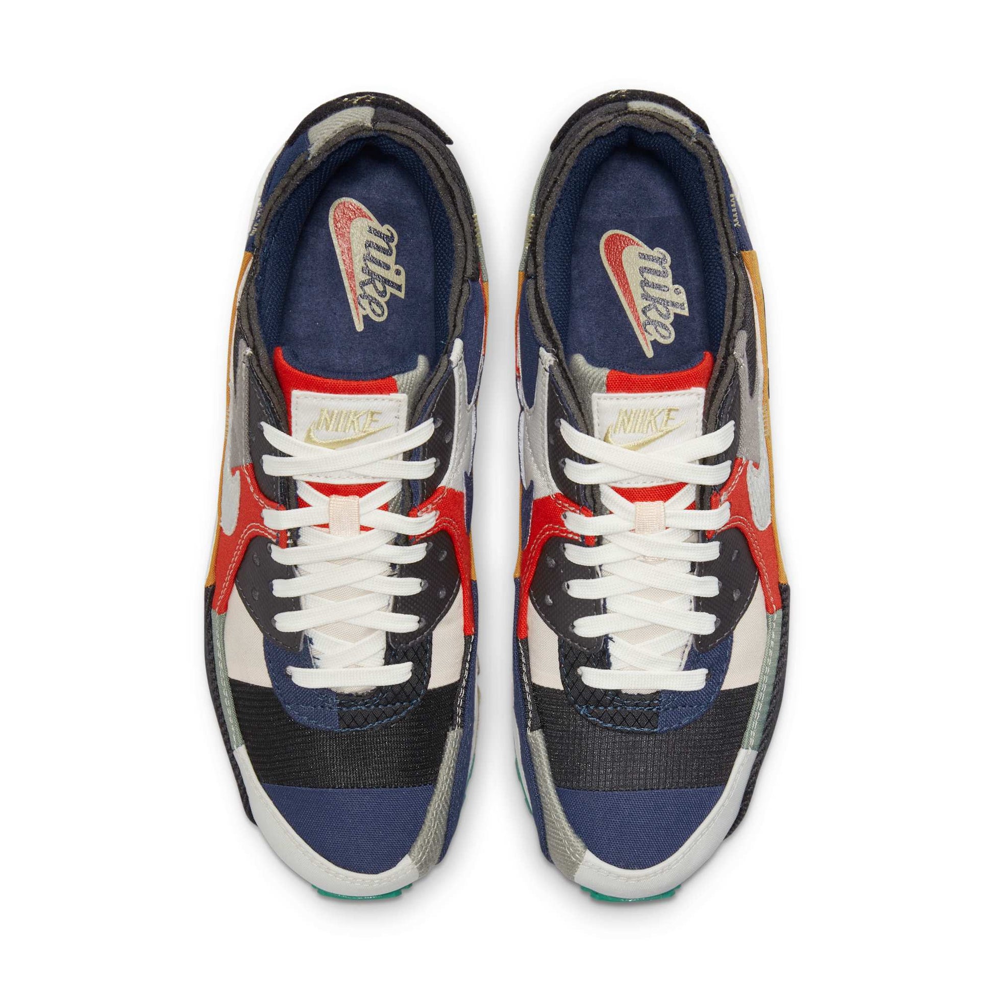 College Navy/Light Bone-Sail-Chile Red-