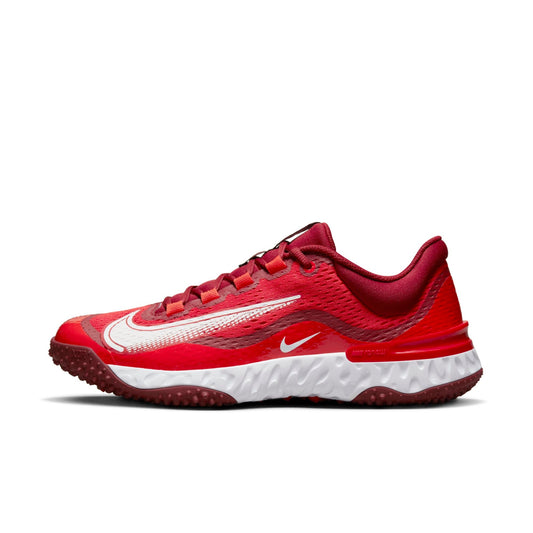 Nike Men's Alpha Huarache Elite 4 Low 'University Red' Shoes