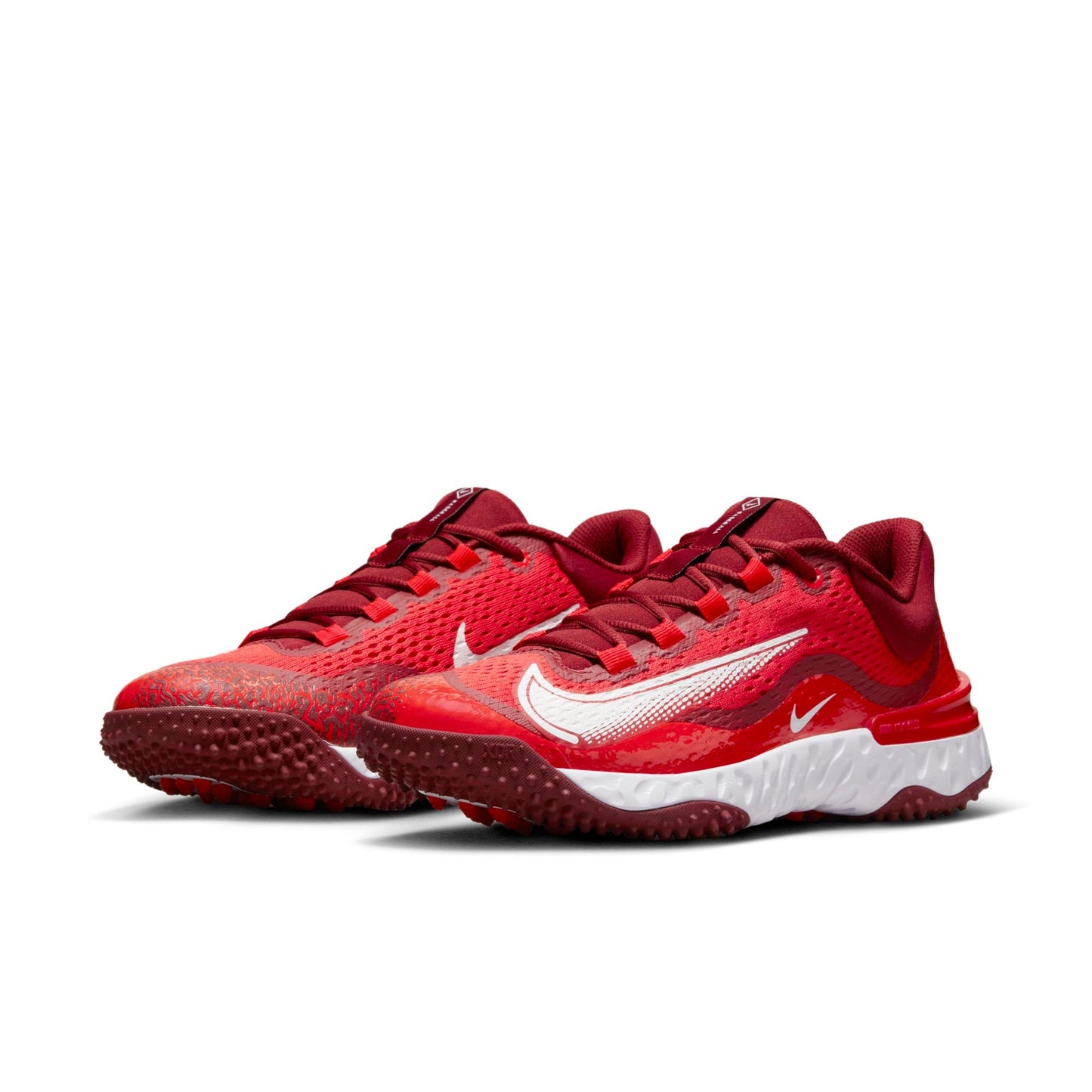 Nike Men's Alpha Huarache Elite 4 Low 'University Red' Shoes