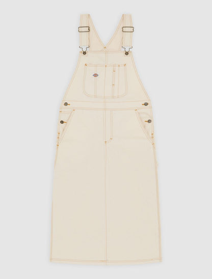 Dickies Women's Long Overall Denim Dungaree Dress