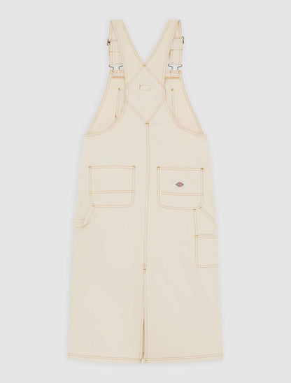 Dickies Women's Long Overall Denim Dungaree Dress