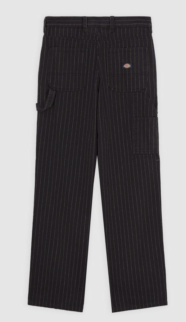 Dickies Women's Service Stripe Carpenter Trousers A4Z7Kblk – Zulily