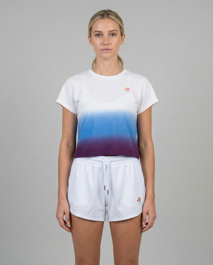 Women's Dip Dye Cotton Blend Tee