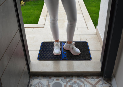 Wet & Dry Shoe Cleaning 18 in. x 32 in. Rectangular Door Mat