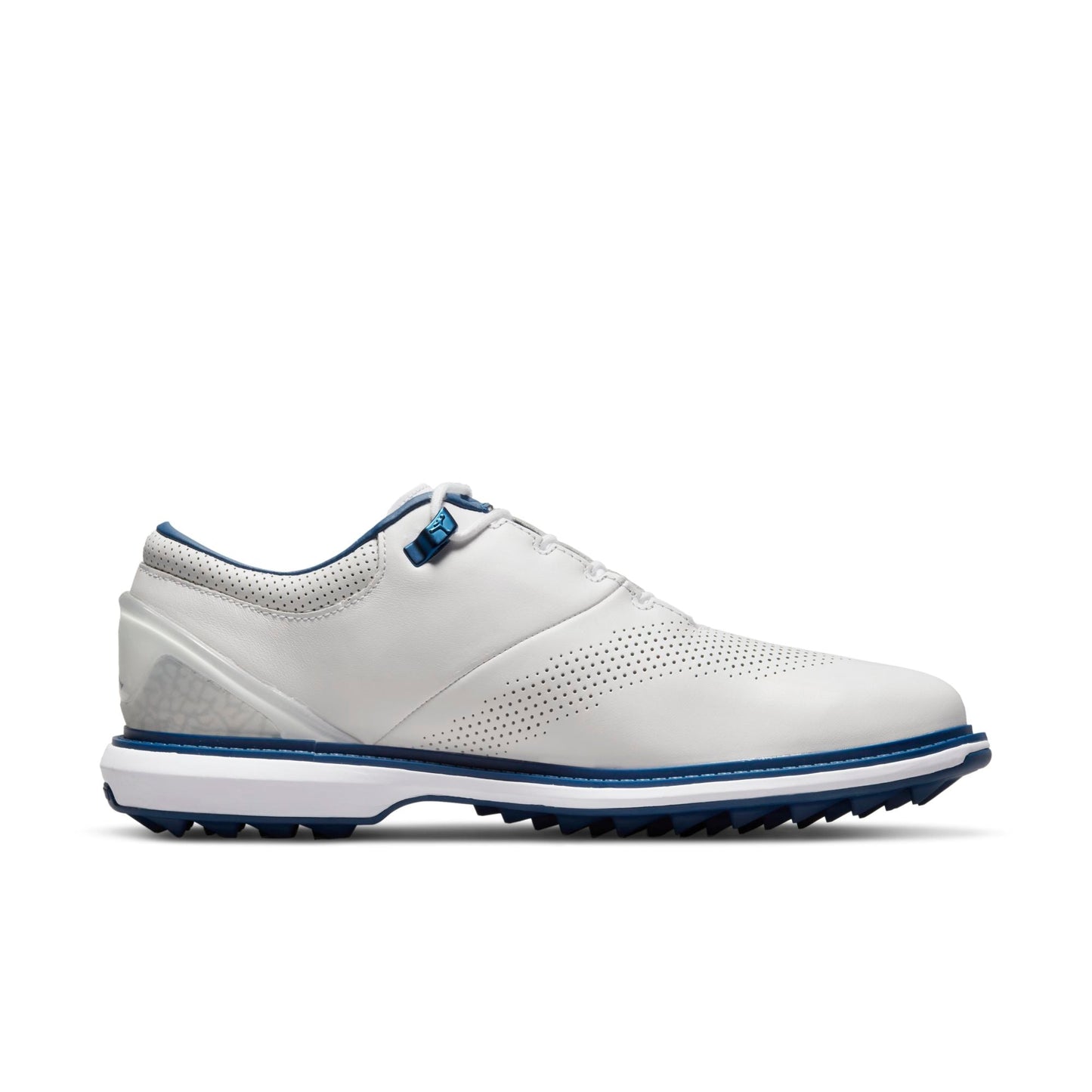 White/French Blue/Metallic Silver-