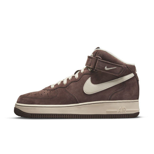Nike Men's Air Force 1 Mid Qs 'Chocolate' Sneakers