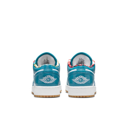 Air Jordan Grade School Retro 1 Low 'Barcelona' Gs Sneakers