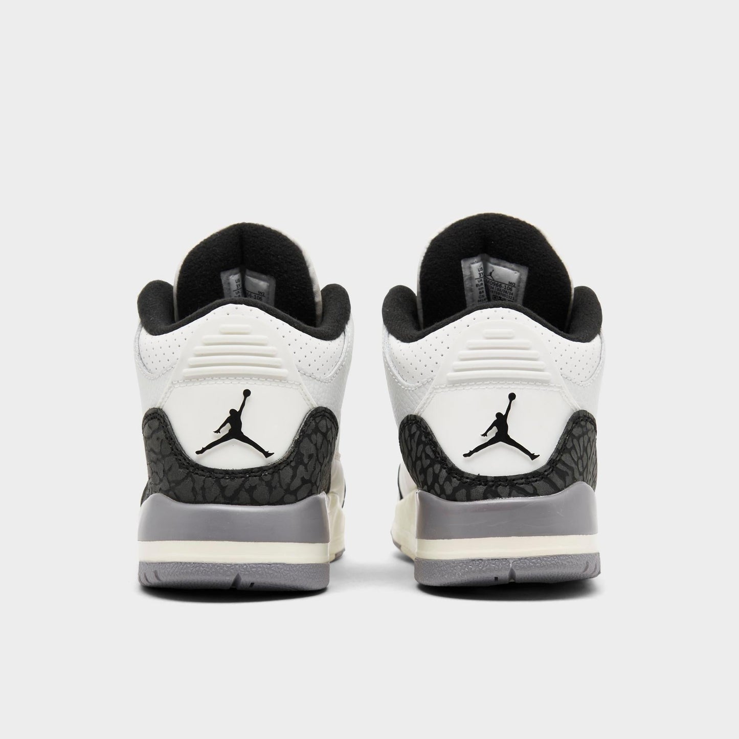 [dm0966-106] Preschool Air Jordan Retro 3 'cement Grey (ps)'