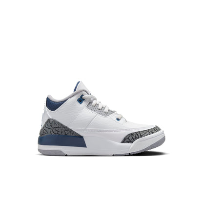 Air Jordan Preschool Retro 3 'Midnight Navy Ps' Sneakers