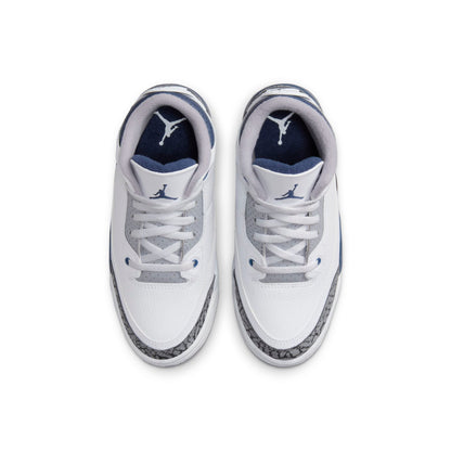 Air Jordan Preschool Retro 3 'Midnight Navy Ps' Sneakers