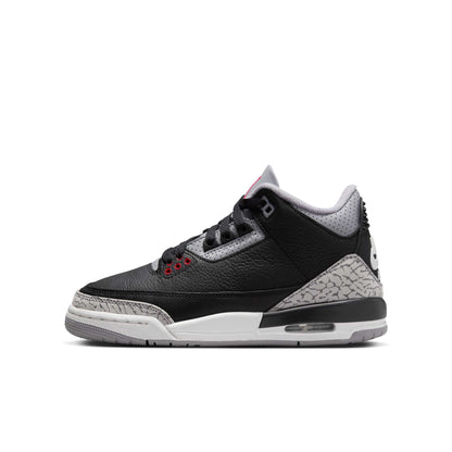 Air Jordan Grade School Retro 3 "Black Cement" Sneakers