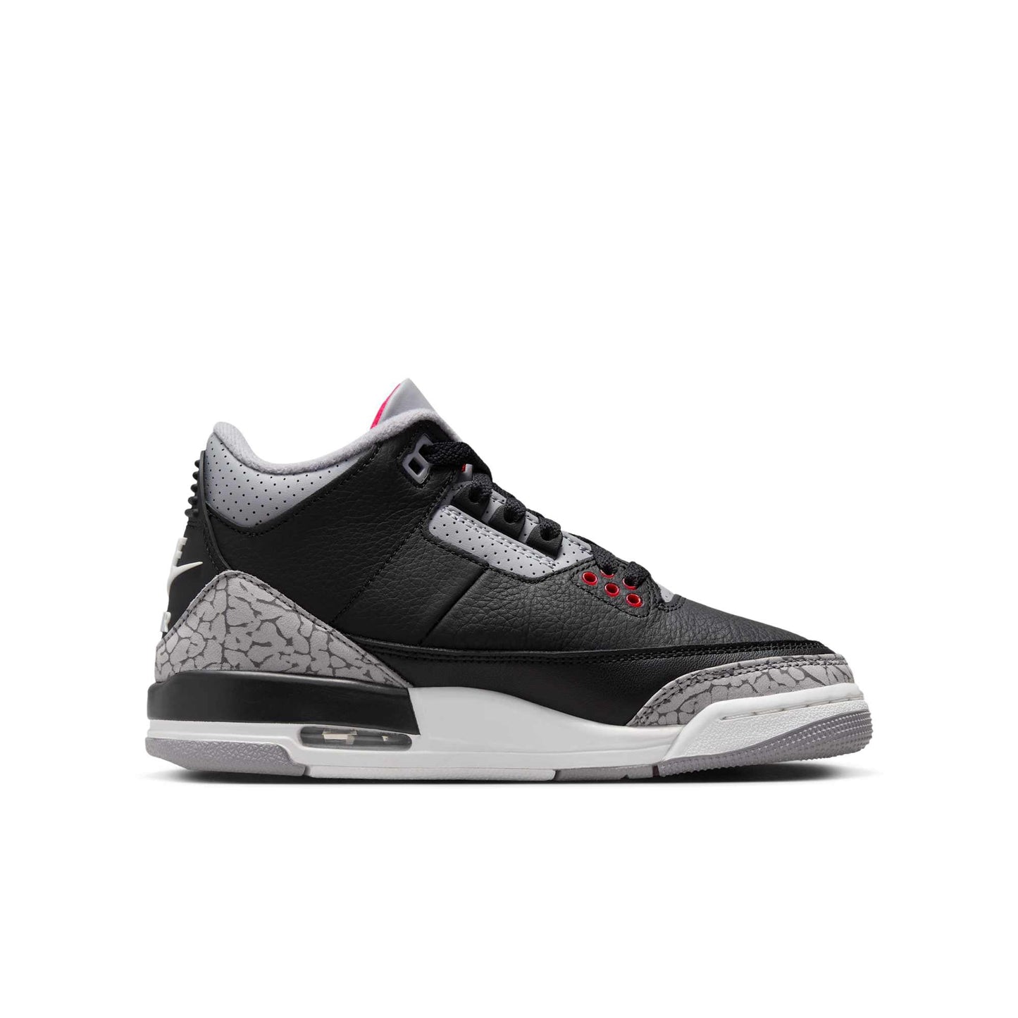 Grade School Air Jordan Retro 3 "Black Cement"