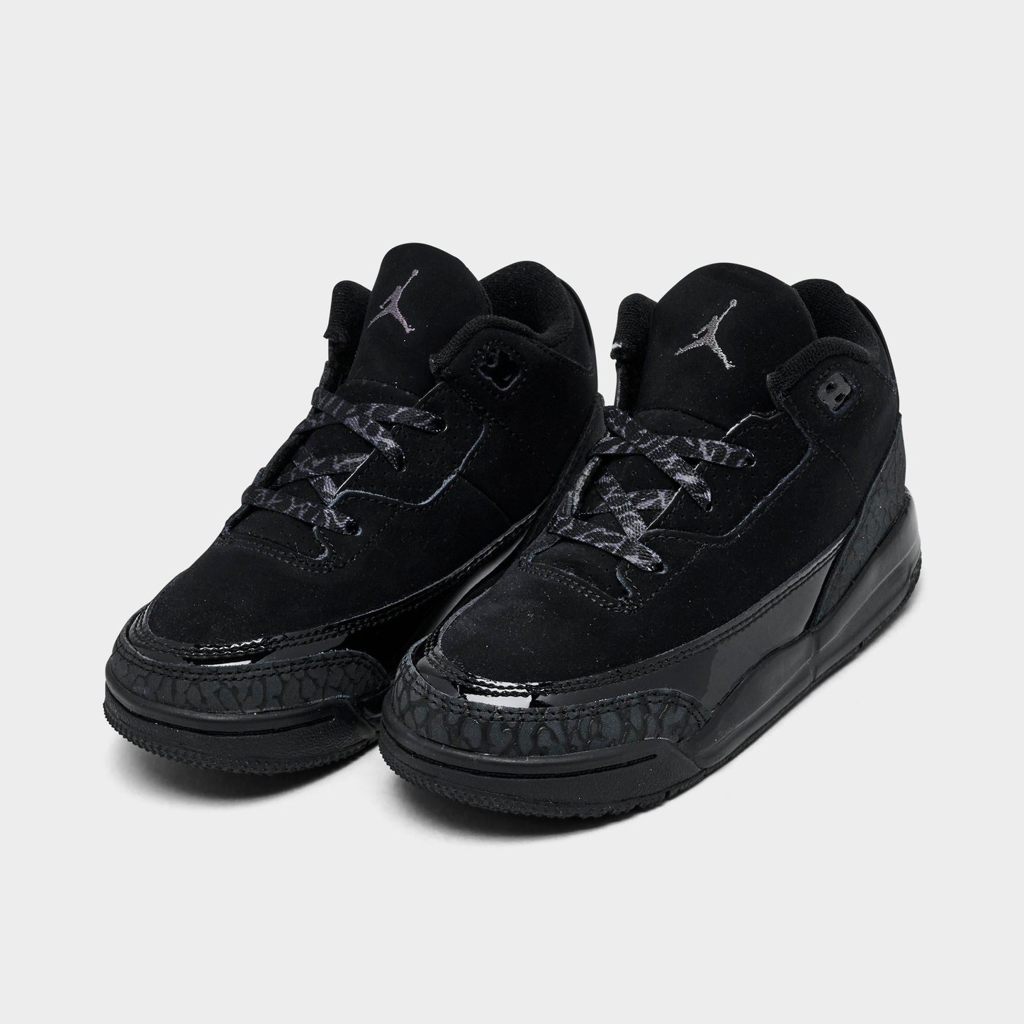 Toddlers Air Jordan Retro 3 'Black Cat (2025) (Td)' - DM0968-001