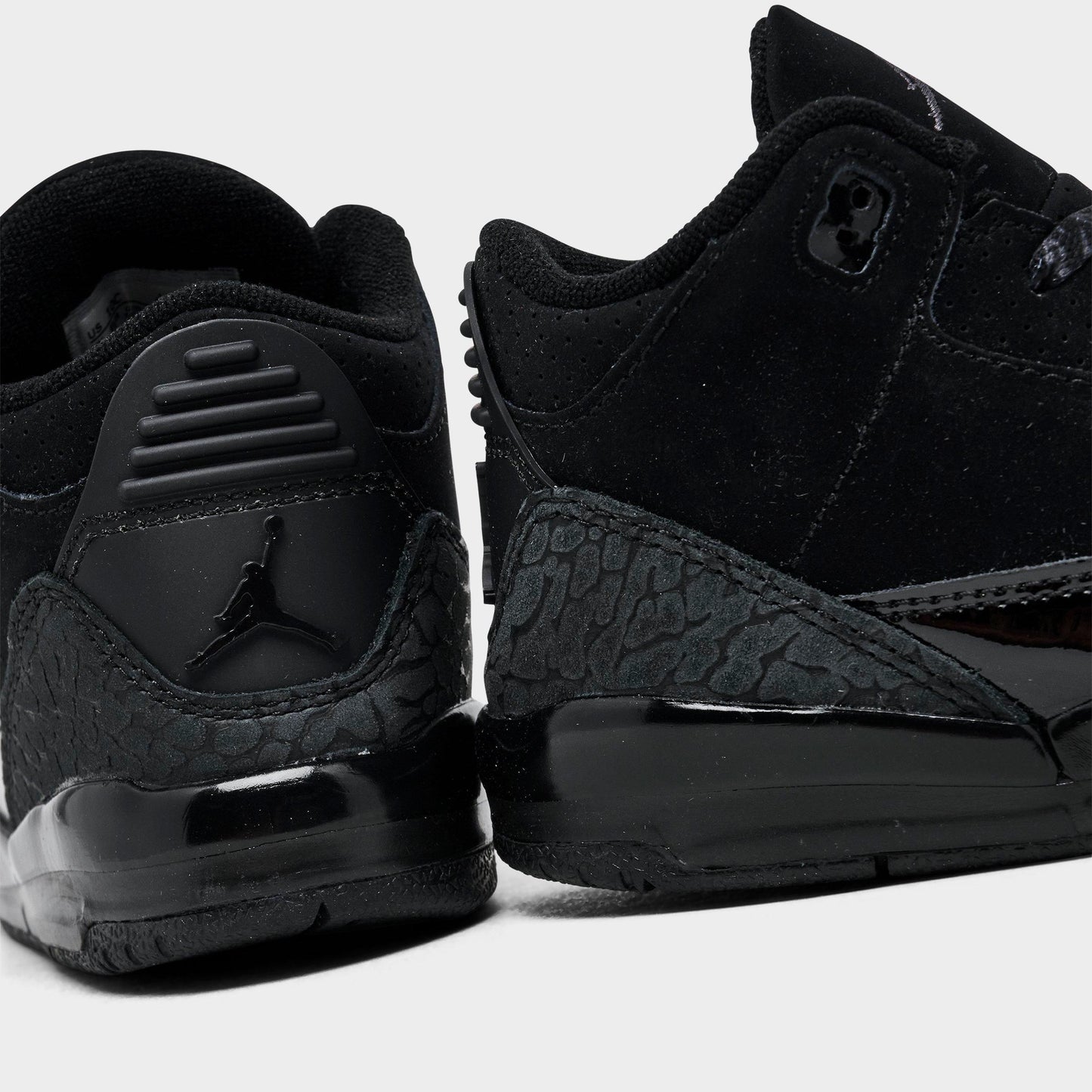 Toddlers Air Jordan Retro 3 'Black Cat (2025) (Td)' - DM0968-001
