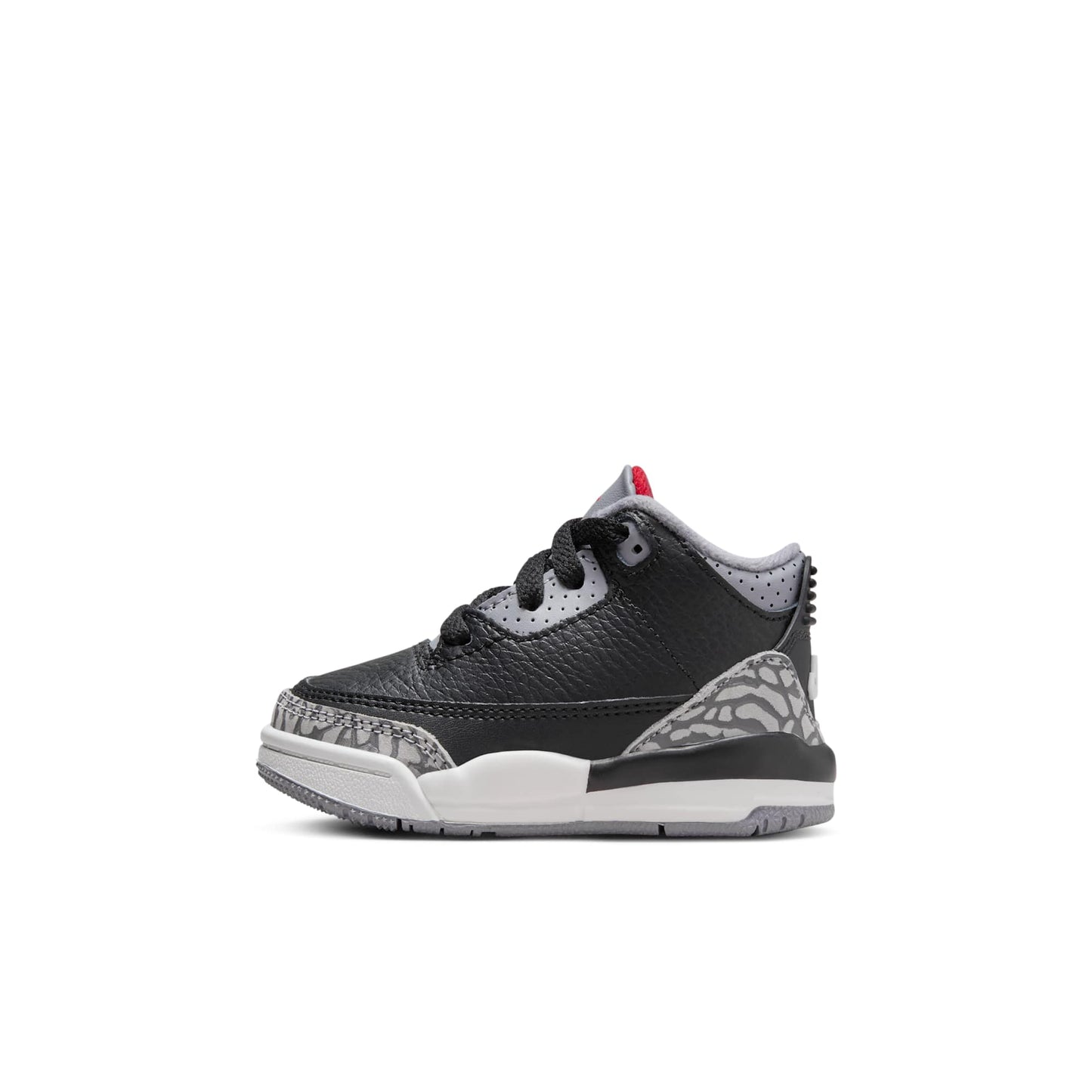 Air Jordan Toddlers Retro 3 'Black Cement 2024' Td Sneakers