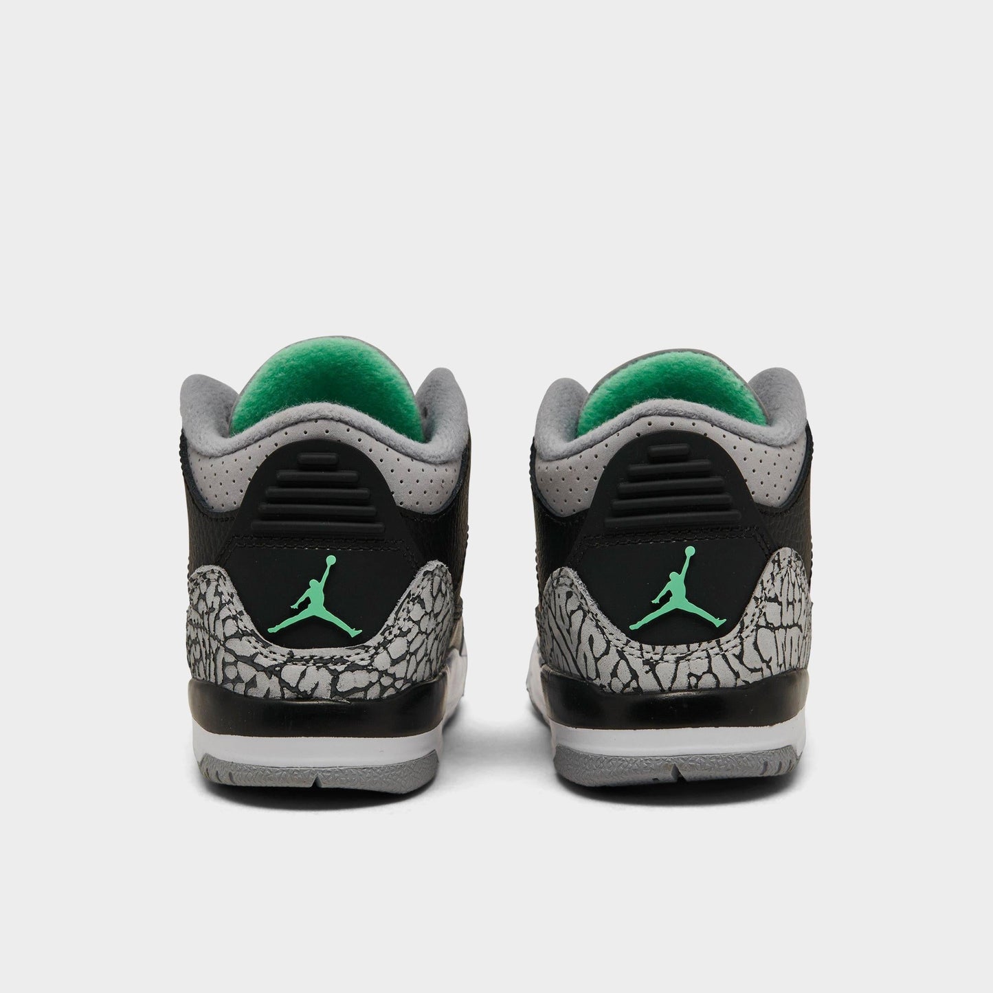 Toddlers Air Jordan Retro 3 'Green Glow (Td)' - DM0968-031