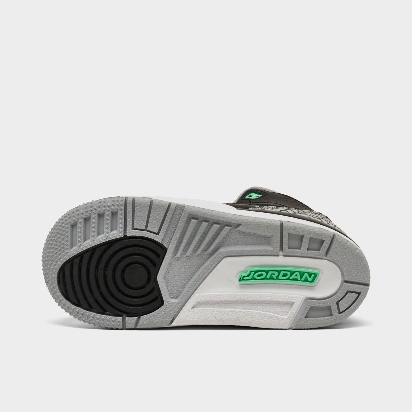 Toddlers Air Jordan Retro 3 'Green Glow (Td)' - DM0968-031