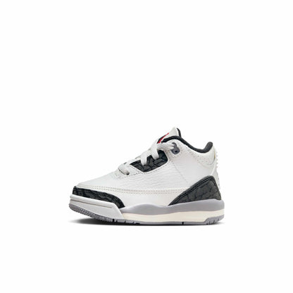 Air Jordan Toddlers Retro 3 'Cement Grey Td' Hard Bottom Bottom)