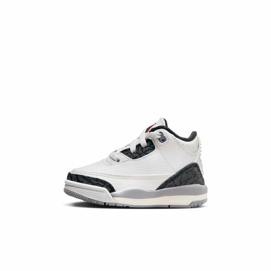 Air Jordan Toddlers Retro 3 'Cement Grey Td' Hard Bottom Bottom)