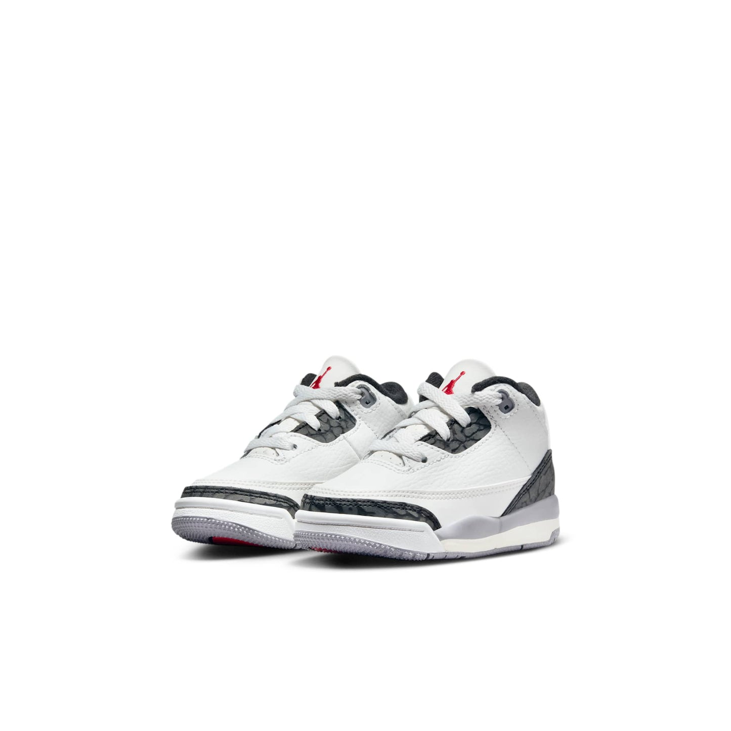 Toddlers Air Jordan Retro 3 'Cement Grey (Td)' (Hard Bottom)