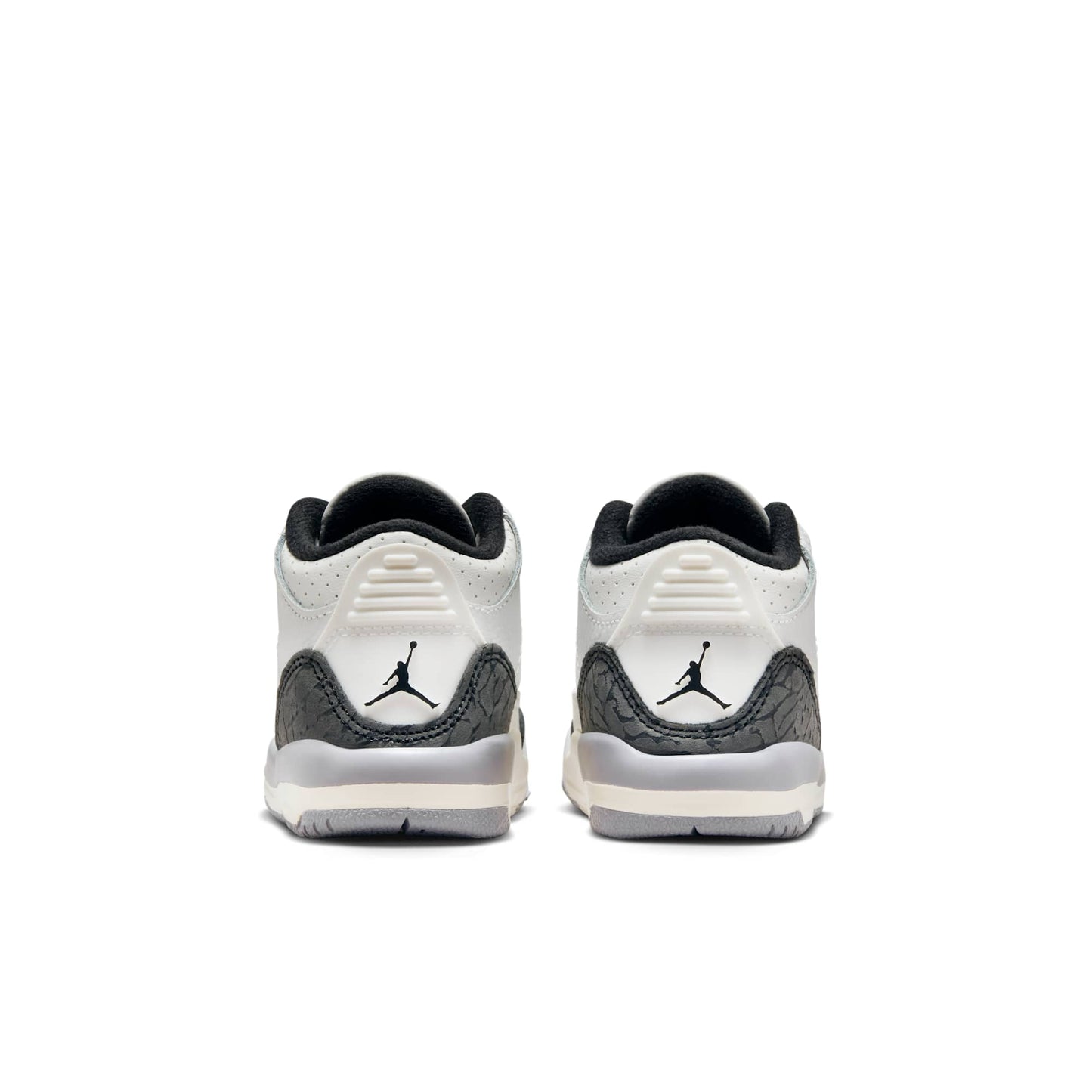 Toddlers Air Jordan Retro 3 'Cement Grey (Td)' (Hard Bottom)