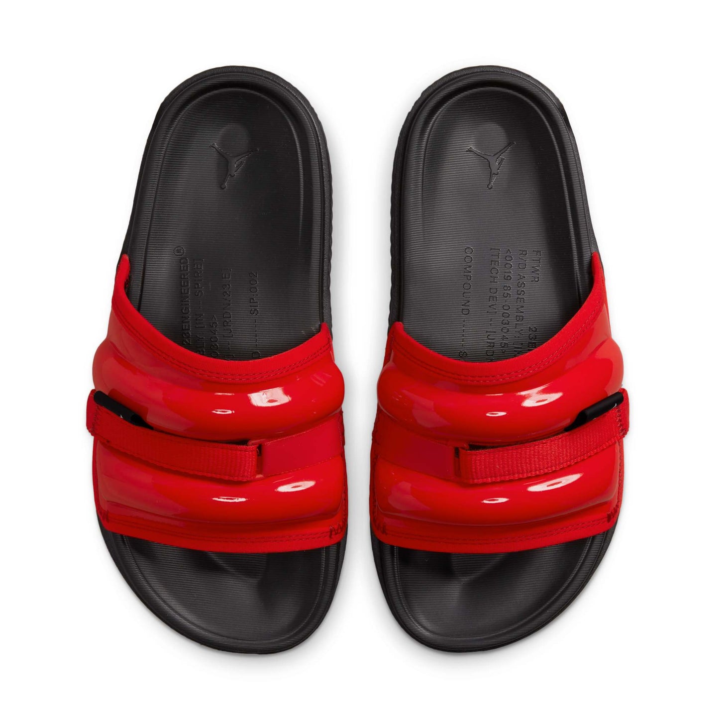 Air Jordan Men's Super Play Slides 'Patent Red' Slides