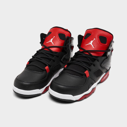 Grade School Air Jordan Flight Club 91 'Black University Red White (Gs)' - DM1685-006