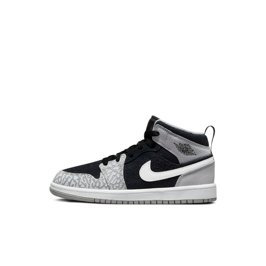 Preschool Air Jordan Retro 1 Mid Se (Ps) 'Elephant Print'