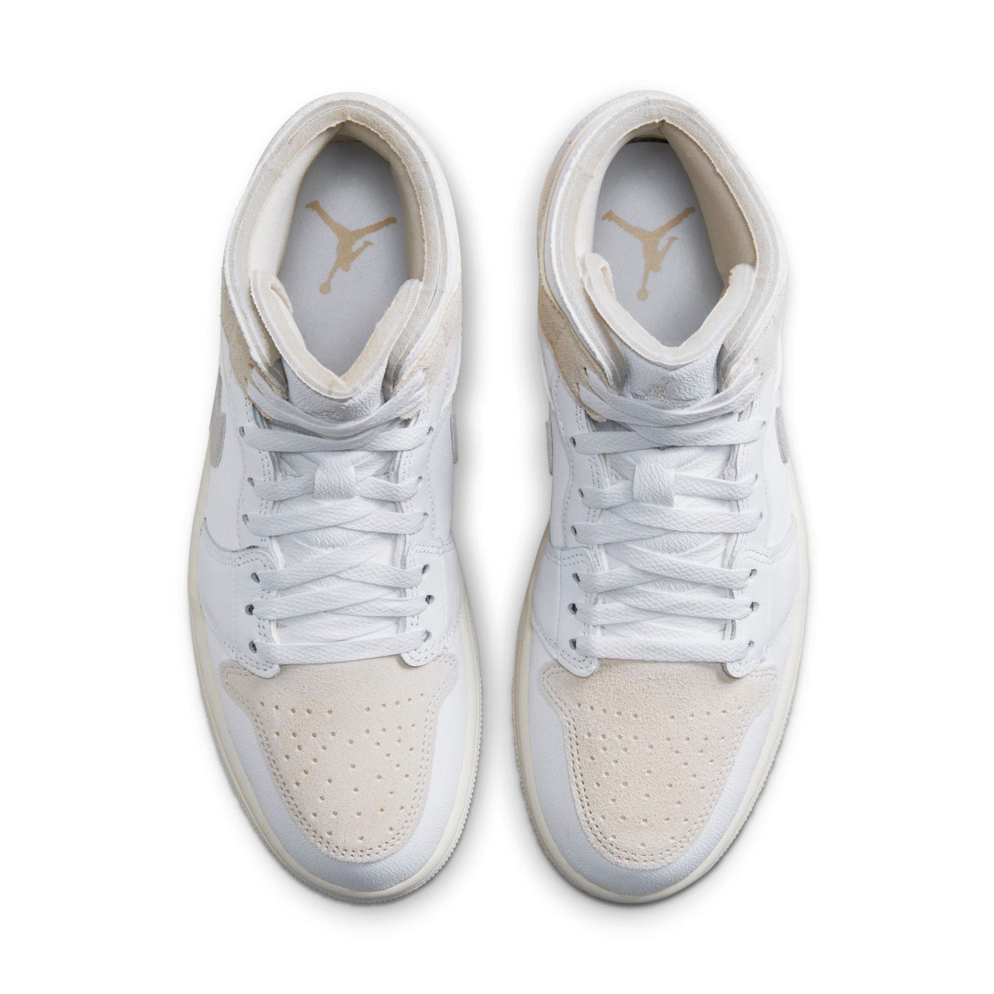 Nike Men's Retro 1 Mid Se Craft 'Tech Grey' Sneakers
