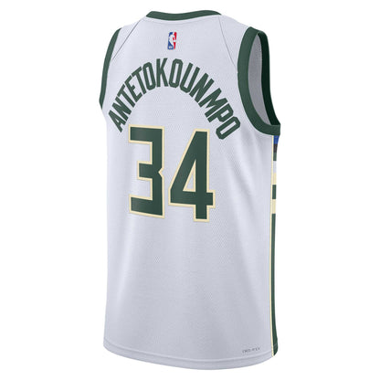 Nike Men's NBA Milwaukee Bucks Giannis Antetokounmpo Swingman Jersey