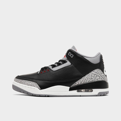[dn3707-010] Mens Air Jordan Retro 3 Og 'black Cement (2024)'