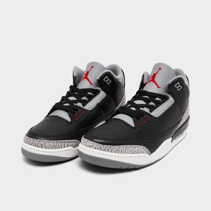 [dn3707-010] Mens Air Jordan Retro 3 Og 'black Cement (2024)'