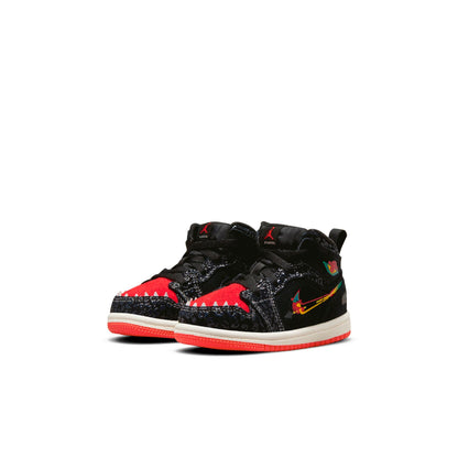 Air Jordan Toddlers Retro 1 Mid Se Td 'Siempre Familia' Sneakers