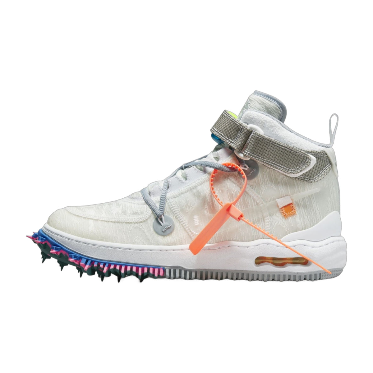 Nike Men's X Off-White Air Force 1 Mid 'White' Sneakers