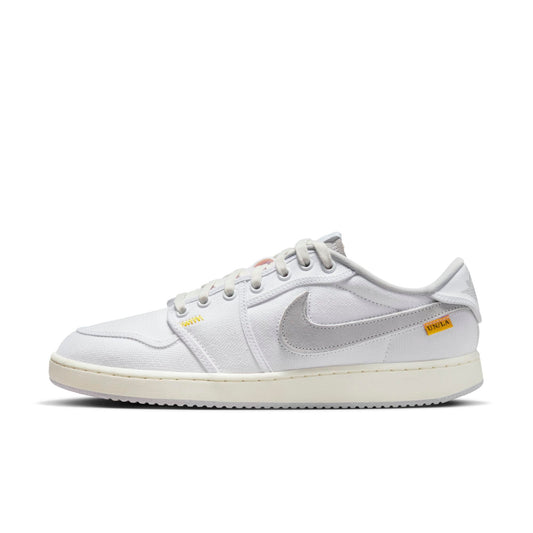 Air Jordan Men's Retro 1 Ajko Low Sp 'Union White Canvas' Sneakers