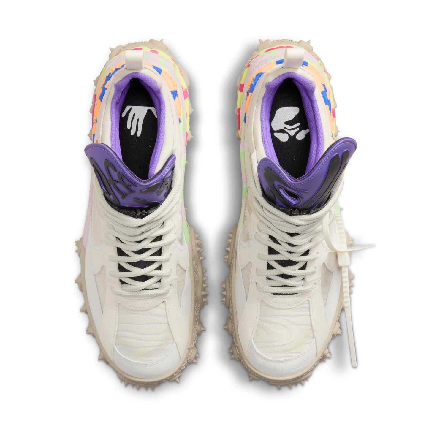Nike Men's Air Terra Forma 'Off-White Summit White Psychic Purple' Sneakers