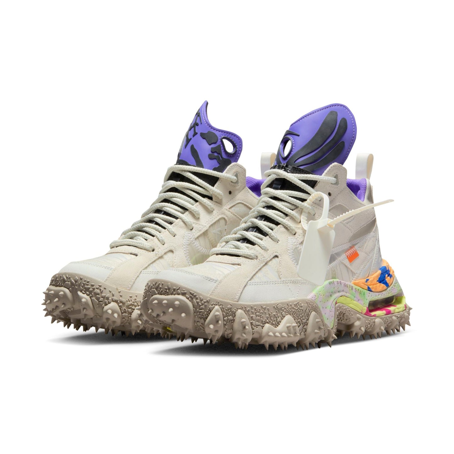 Nike Men's Air Terra Forma 'Off-White Summit White Psychic Purple' Sneakers