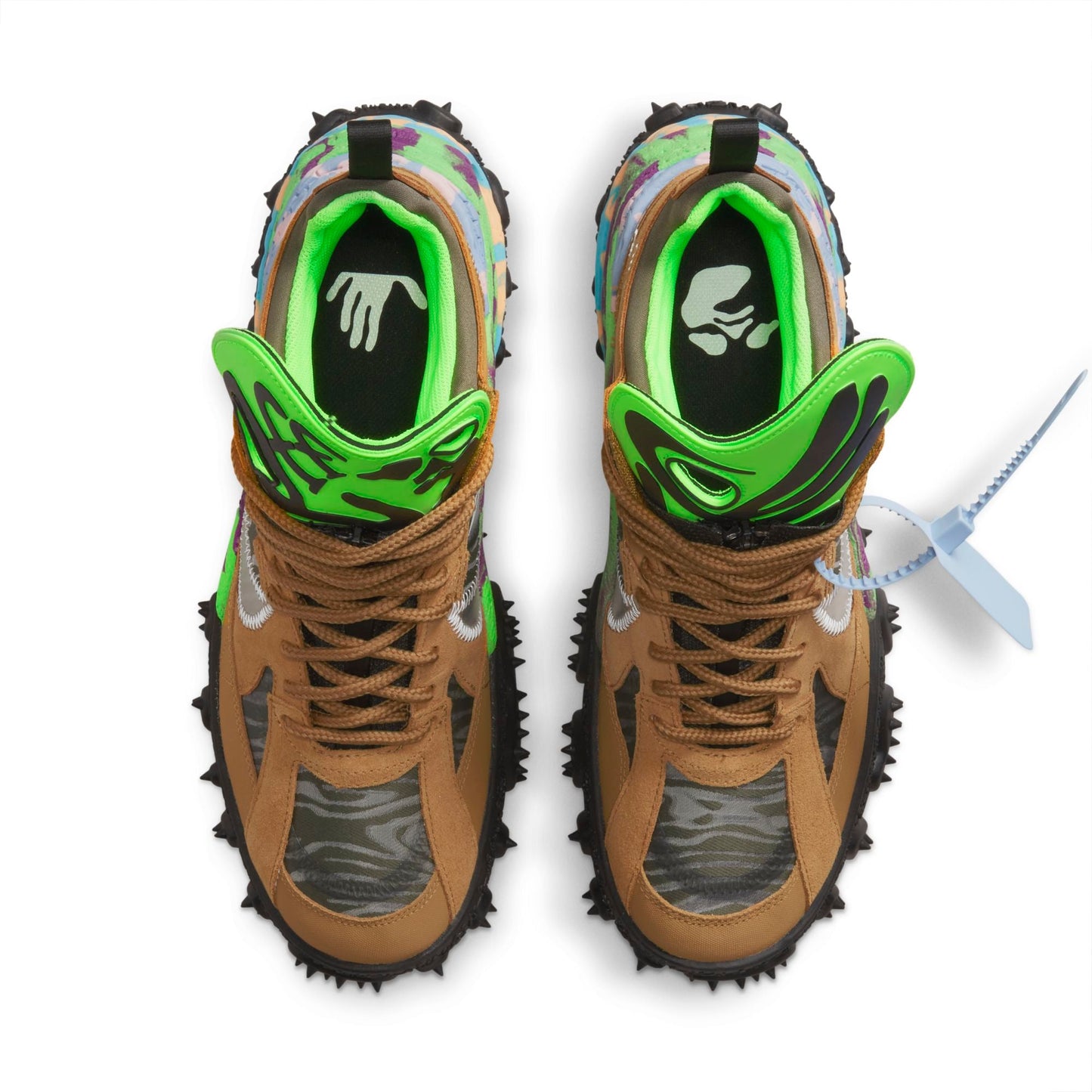 Nike Men's Air Terra Forma 'Off-White Wheat Green Strike' Sneakers
