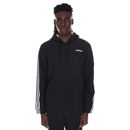 adidas Men's Essentials 3-Stripes Woven Windbreaker Windbreakers