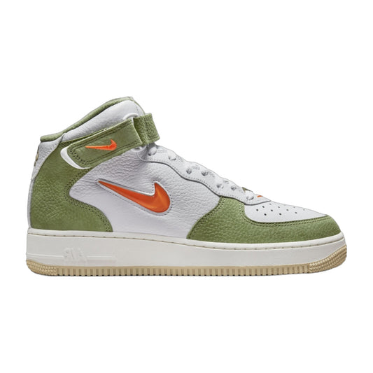 Nike Men's Air Force 1 Mid Qs 'Jewel Oil Green' Sneakers