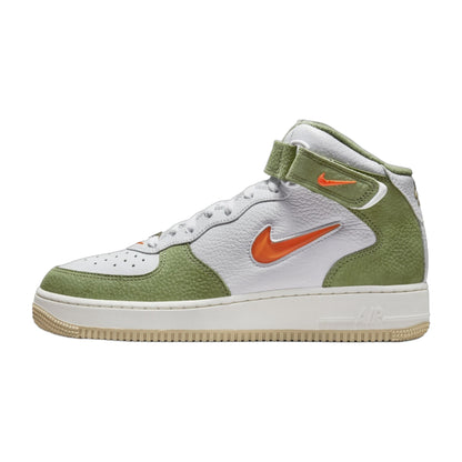 Nike Men's Air Force 1 Mid Qs 'Jewel Oil Green' Sneakers