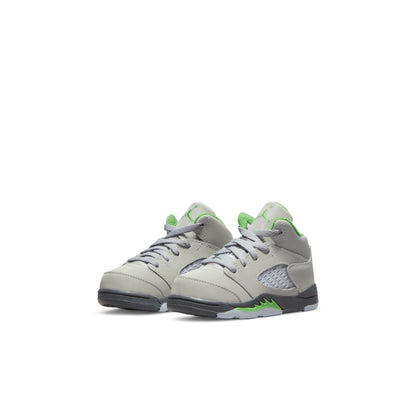 Air Jordan Toddlers Retro 5 Td 'Green Bean 2022' Sneakers