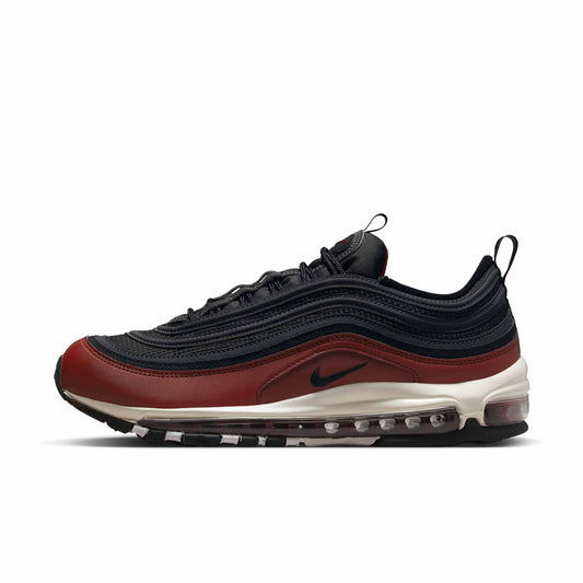Nike Men's Air Max 97 'Black Team Red' Sneakers