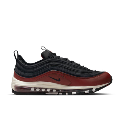 Nike Men's Air Max 97 'Black Team Red' Sneakers