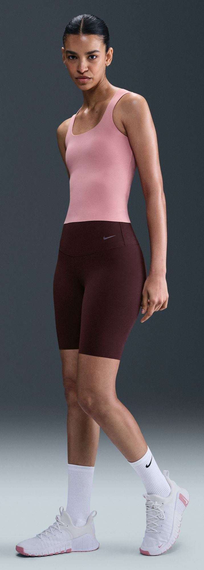 Nike Women's Zenvy Gentle-Support High-Waisted 8" Biker Shorts