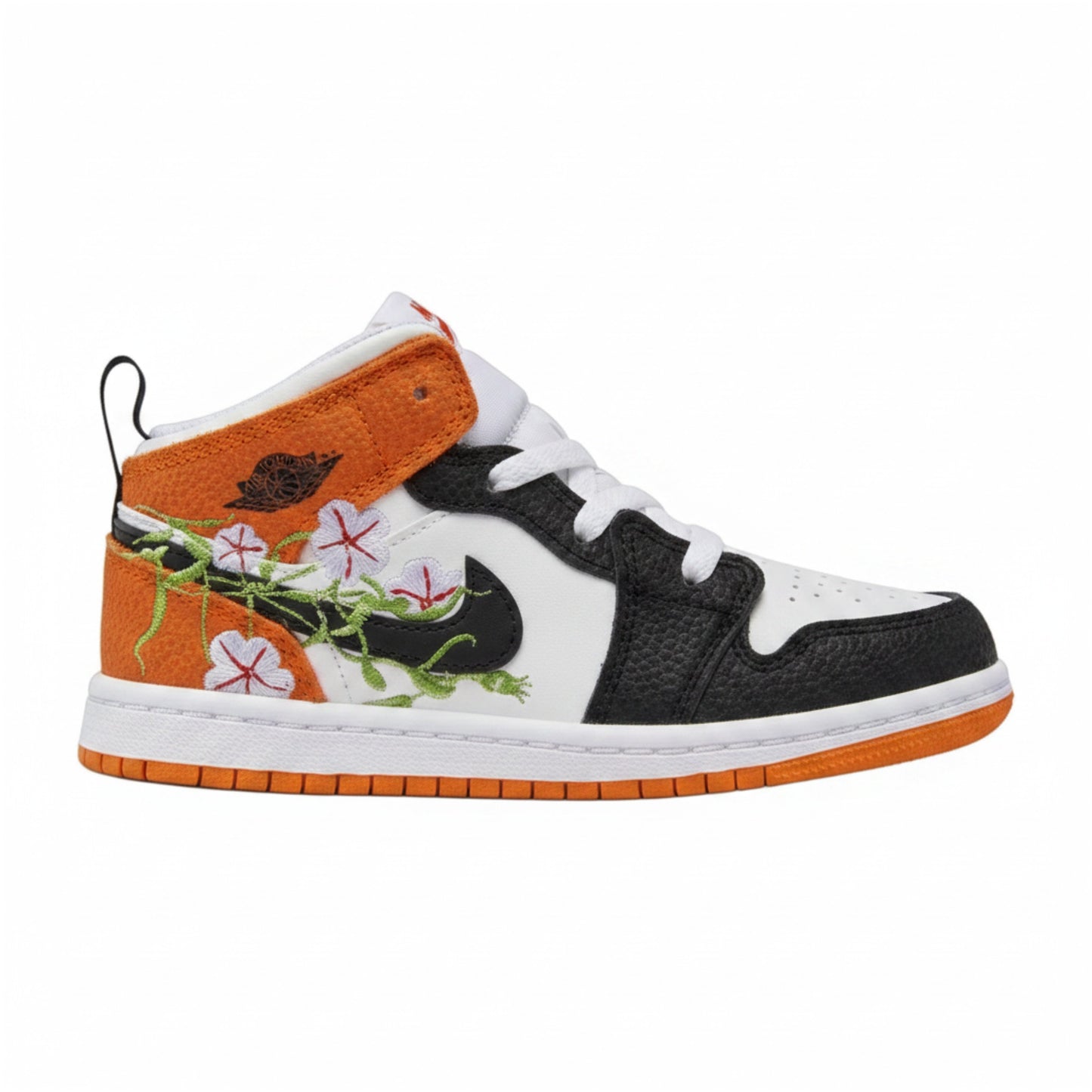 Air Jordan Toddlers Retro 1 Mid Se 'Basketball Blossom' Td Sneakers