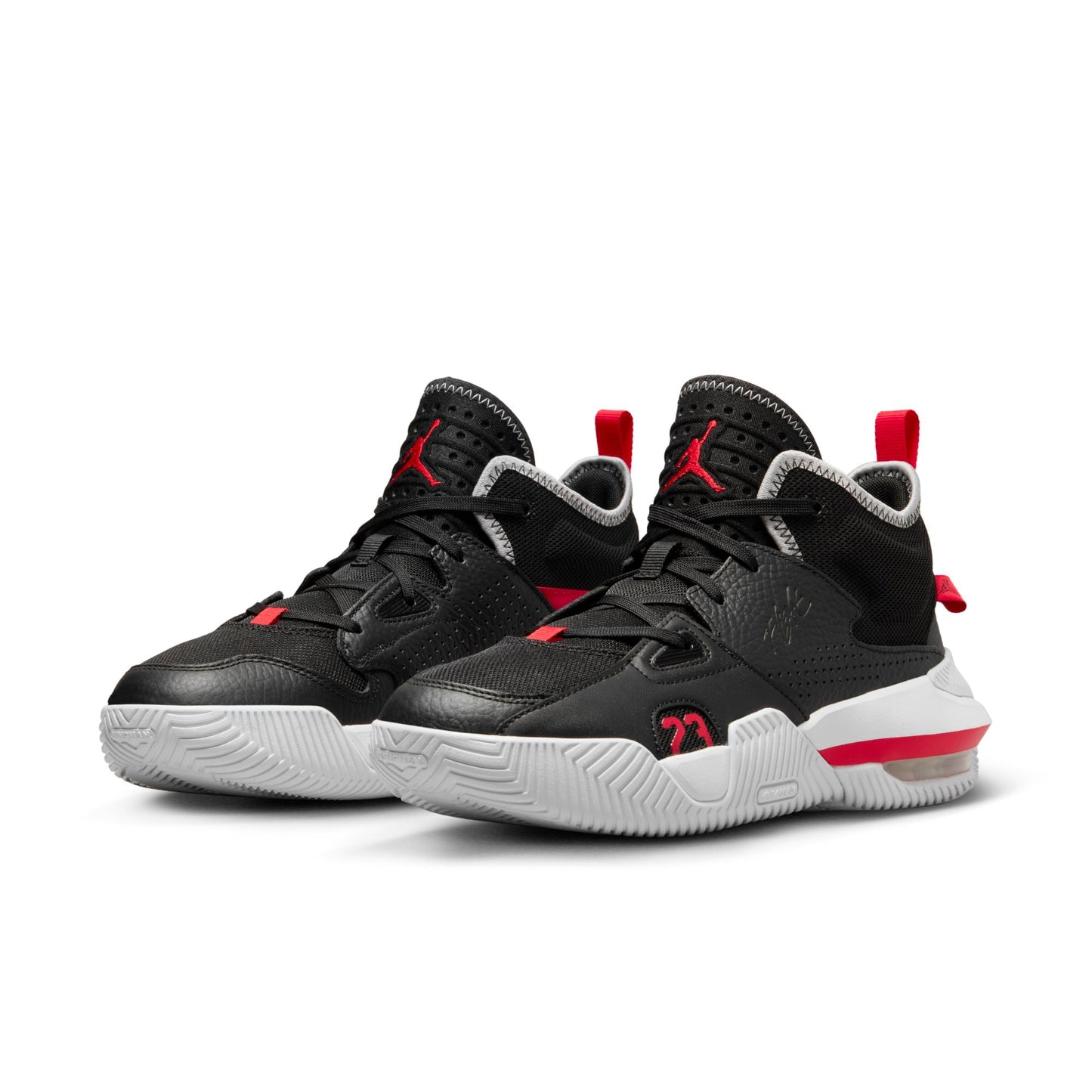 Black/University Red/Wolf Grey/White-